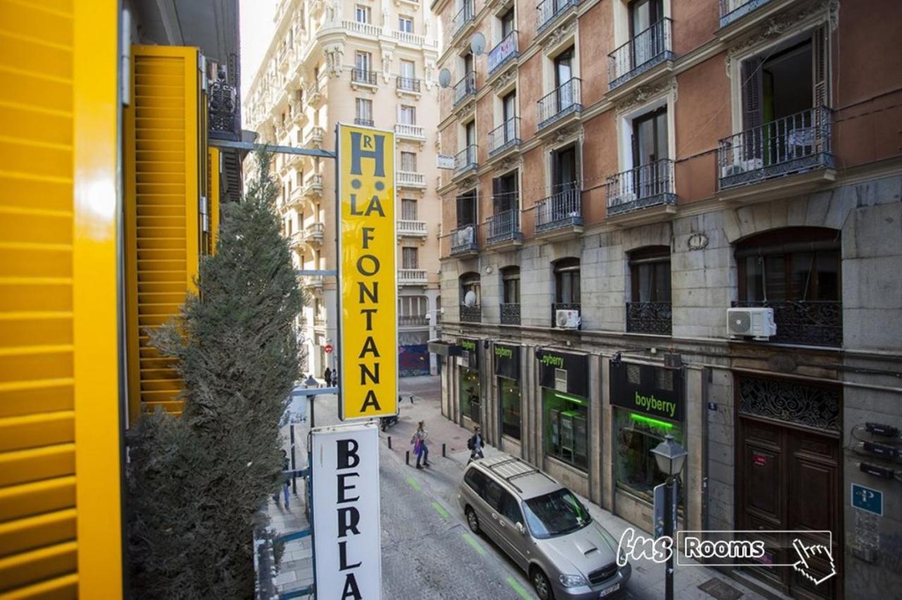 Hostal La Fontana Madrid Buitenkant foto
